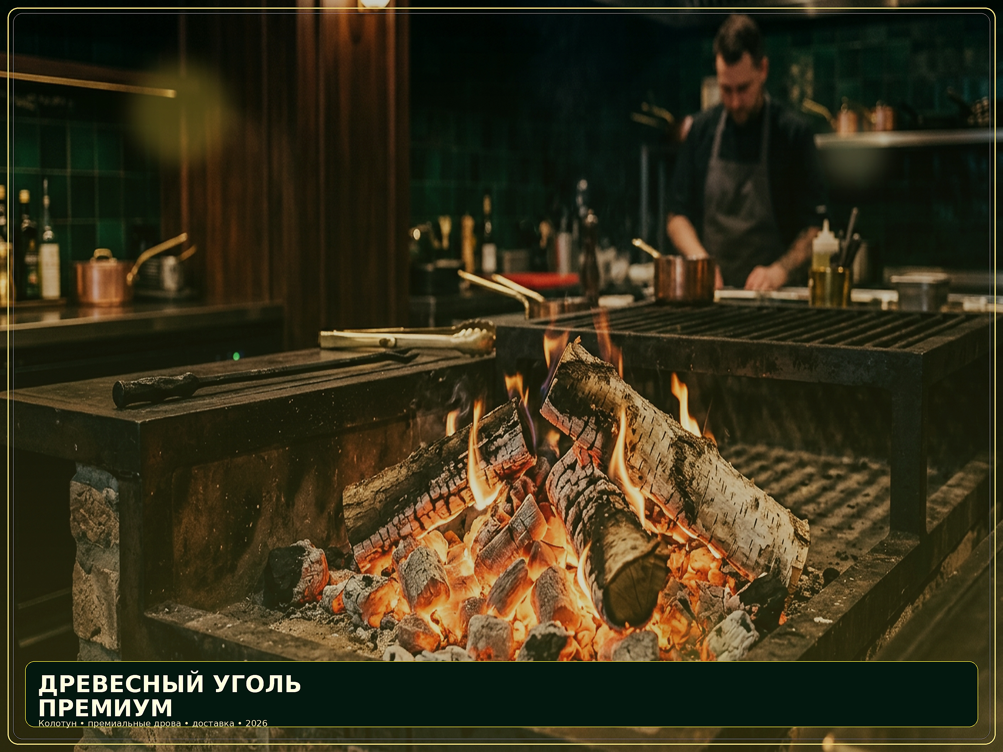 Древесный уголь премиум